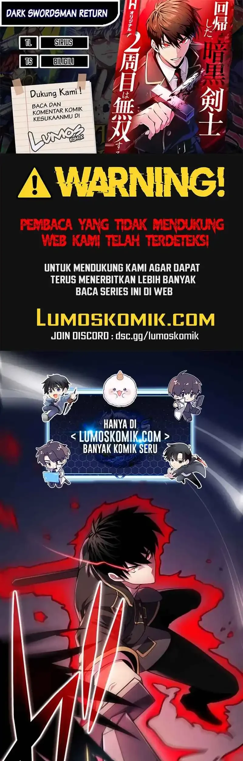 The Dark Swordsman Returns chapter 26 halaman 1