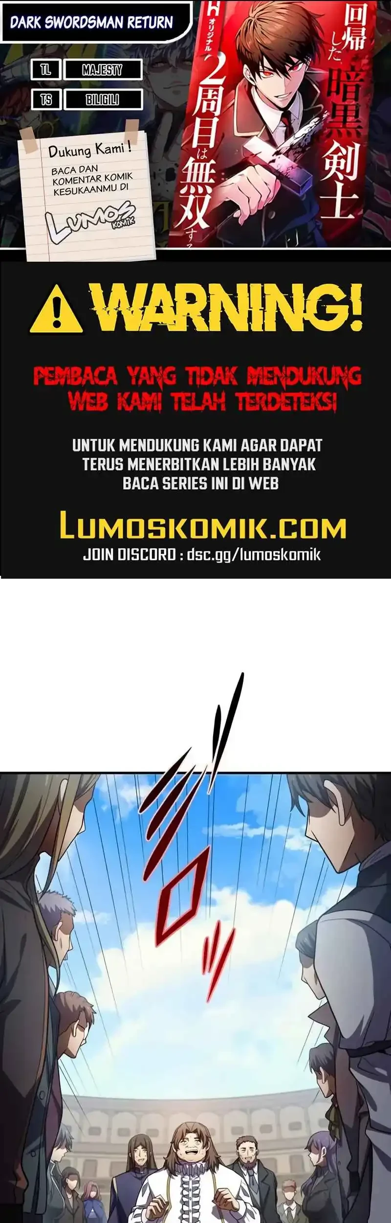 The Dark Swordsman Returns Bab 27 halaman 1