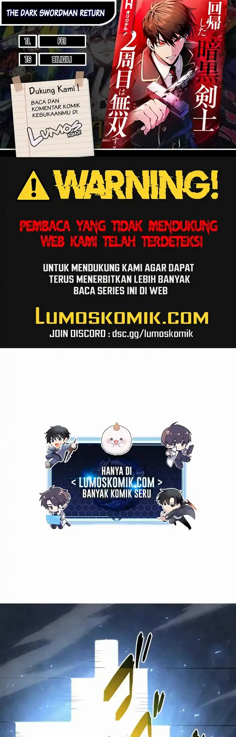 The Dark Swordsman Returns Bab 29 halaman 1