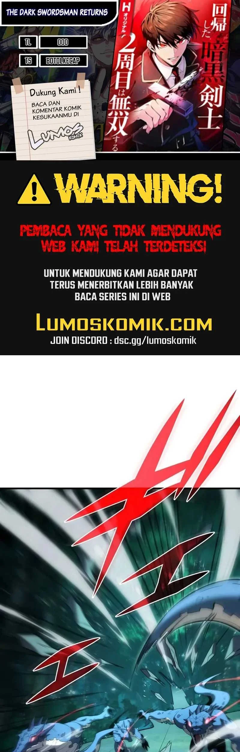 The Dark Swordsman Returns Bab 37 halaman 1