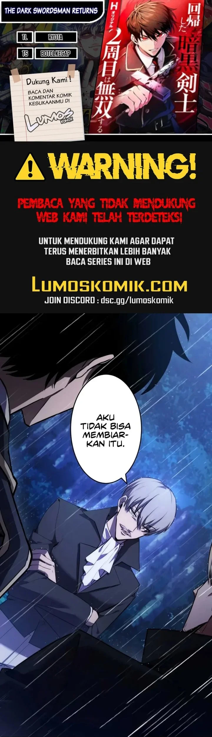 The Dark Swordsman Returns Bab 39 halaman 1