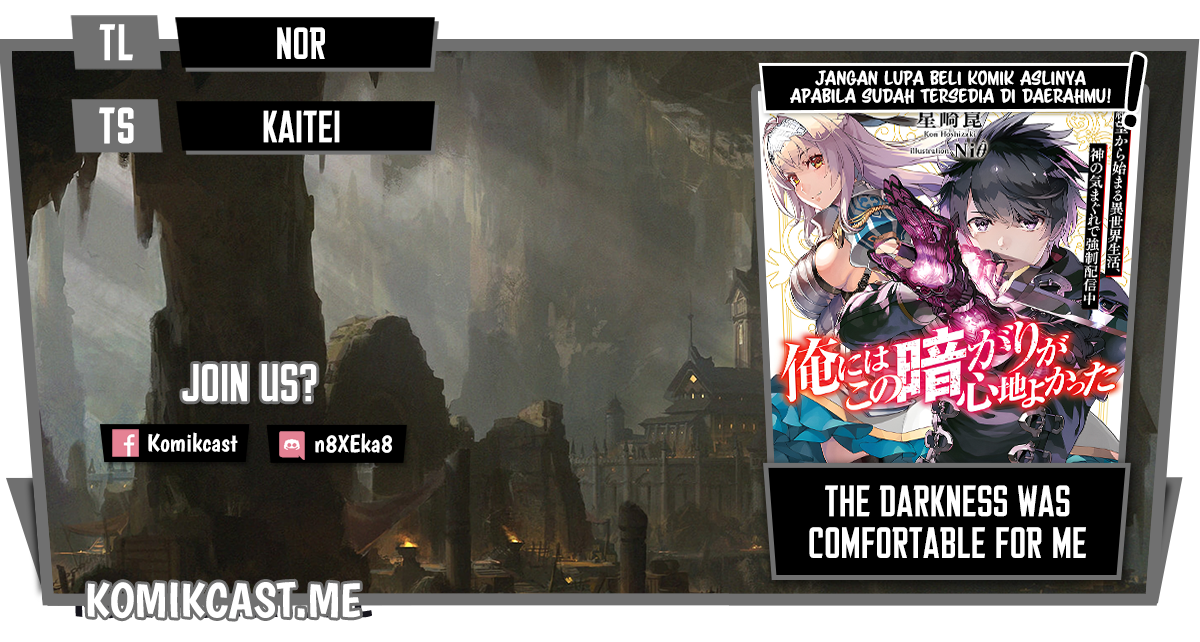The Darkness was Comfortable for Me chapter 08 halaman 1
