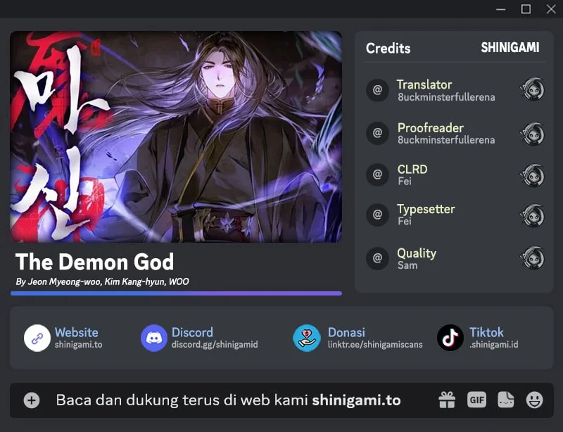 The Demon God Bab 6 halaman 1