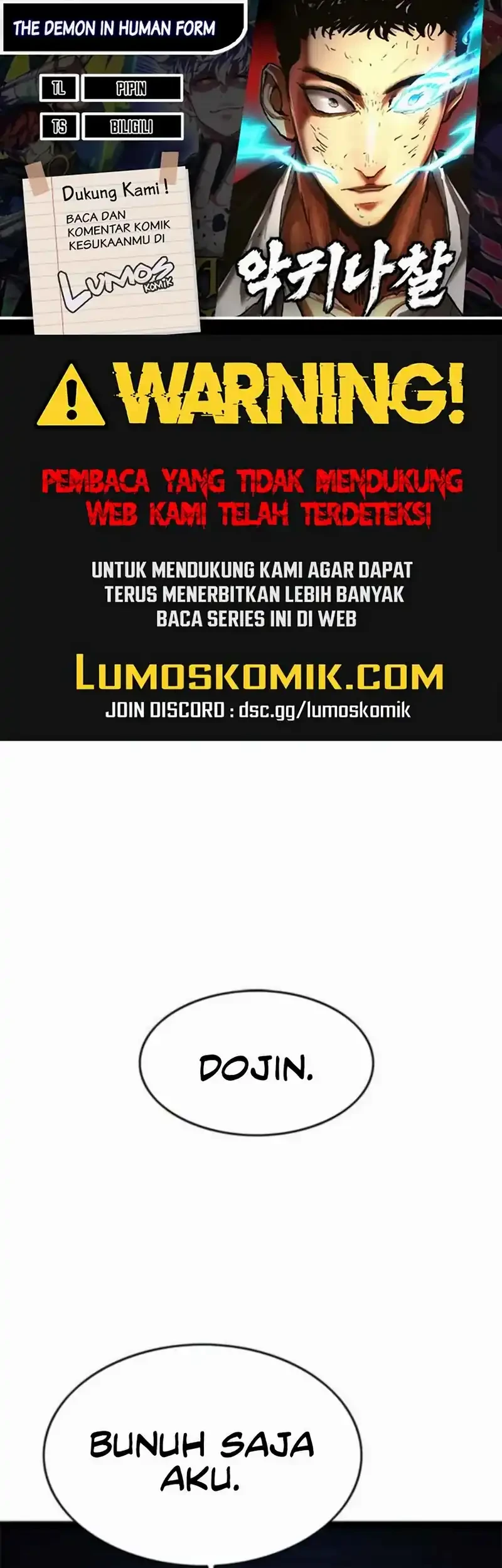 The Demon in Human Form chapter 18 halaman 1