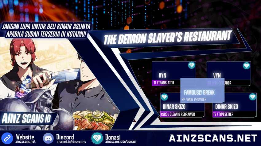 The Demon Slayer’s Restaurant Bab 2 halaman 1