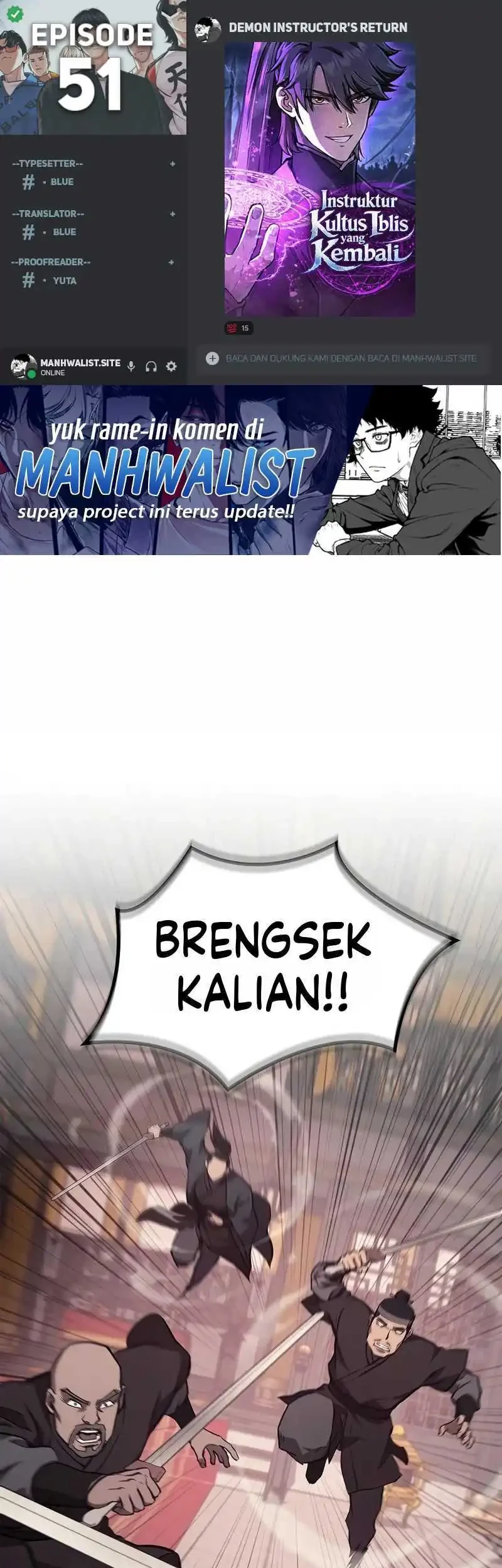 The Demonic Cult Instructor Returns Bab 51 halaman 1