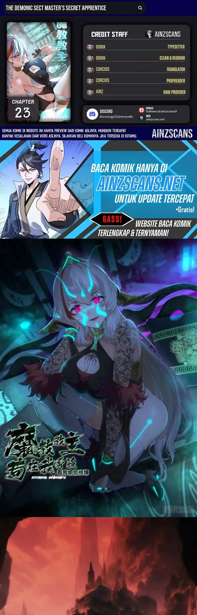 The Demonic Sect Master’s Secret Apprentice Bab 23 halaman 1
