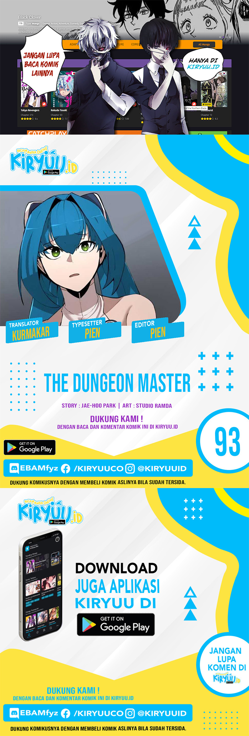 The Dungeon Master chapter 93 halaman 1