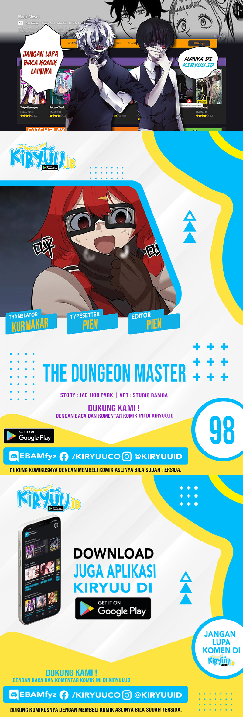 The Dungeon Master Bab 98 halaman 1