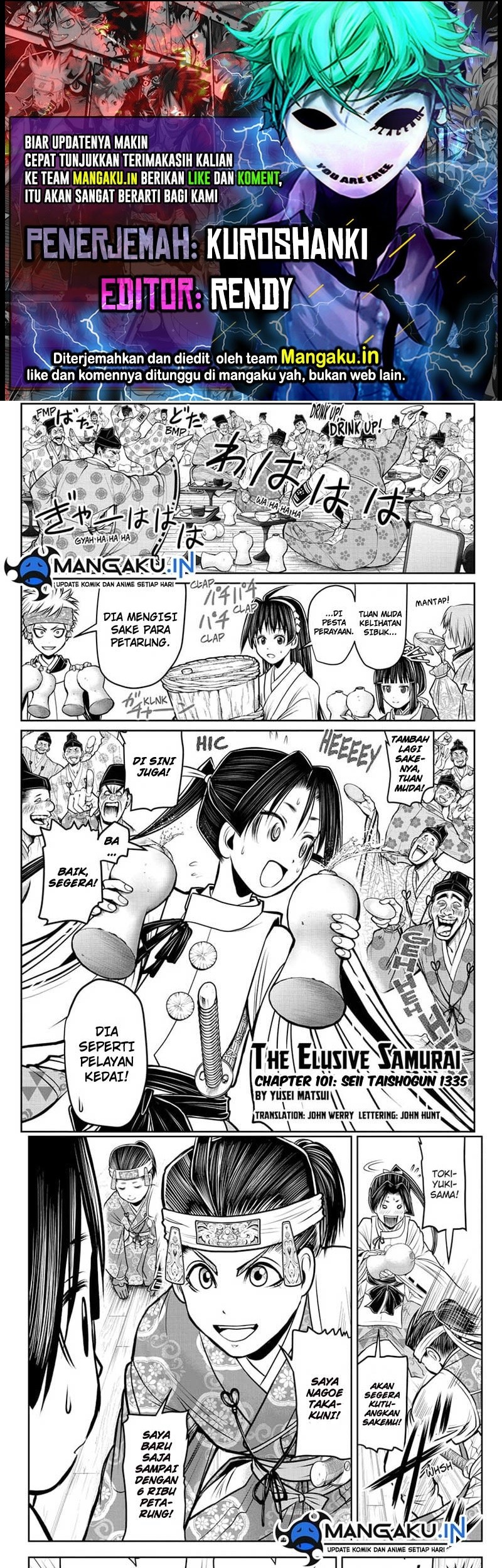 The Elusive Samurai chapter 101 halaman 1