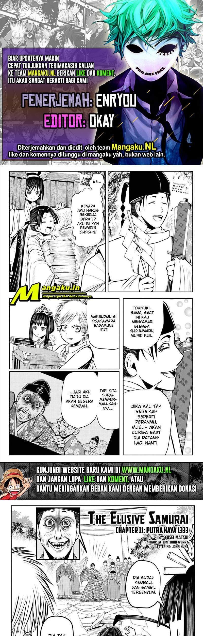 The Elusive Samurai chapter 11 halaman 1