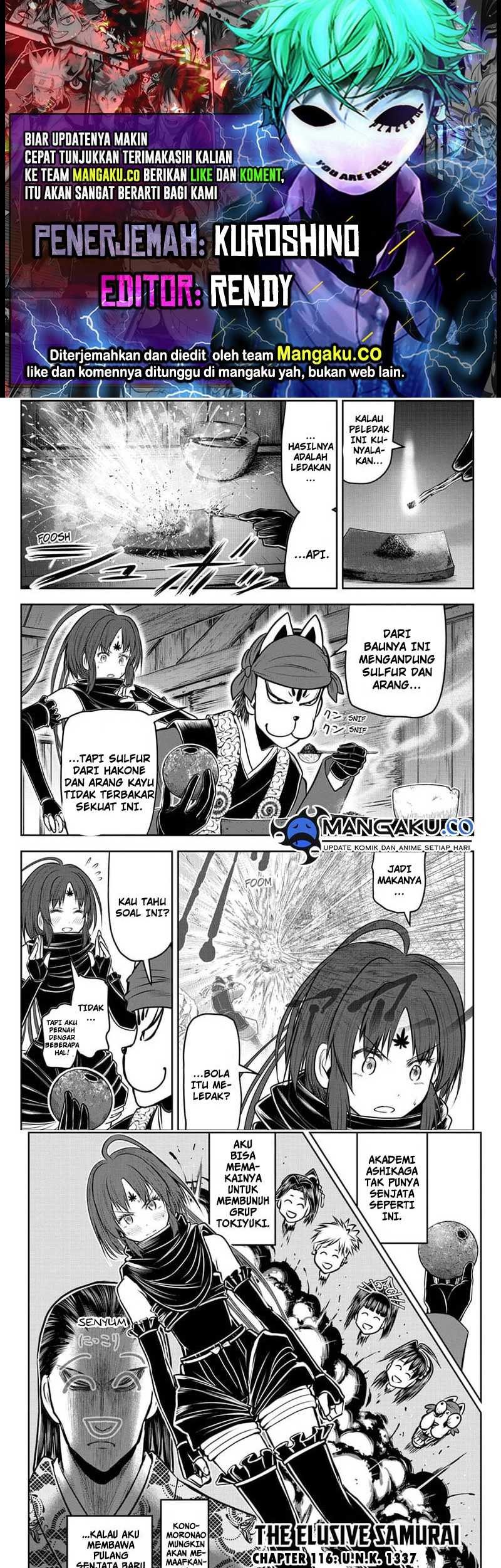 The Elusive Samurai Bab 116 halaman 1