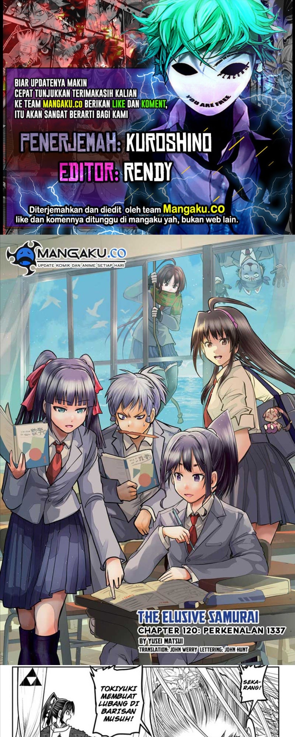 The Elusive Samurai chapter 120 halaman 1