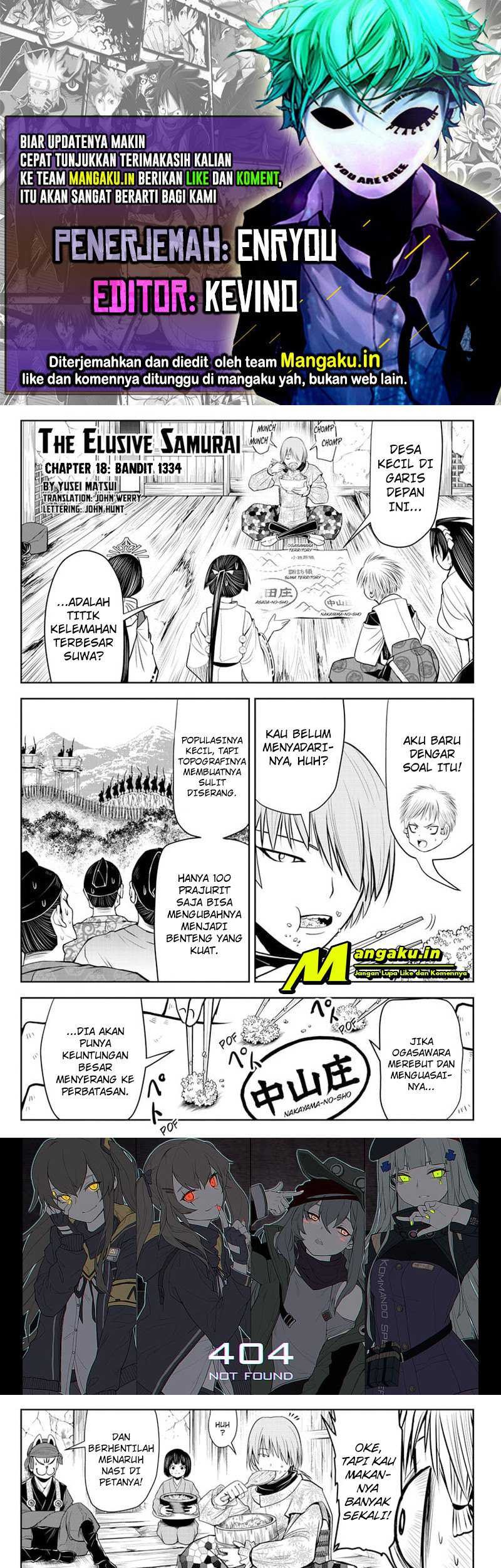 The Elusive Samurai Bab 18 halaman 1