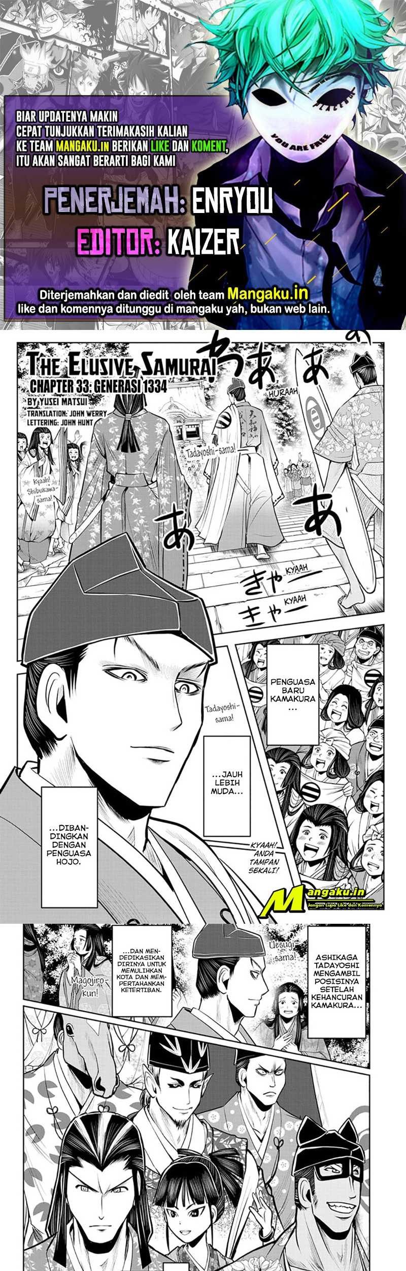 The Elusive Samurai chapter 33 halaman 1