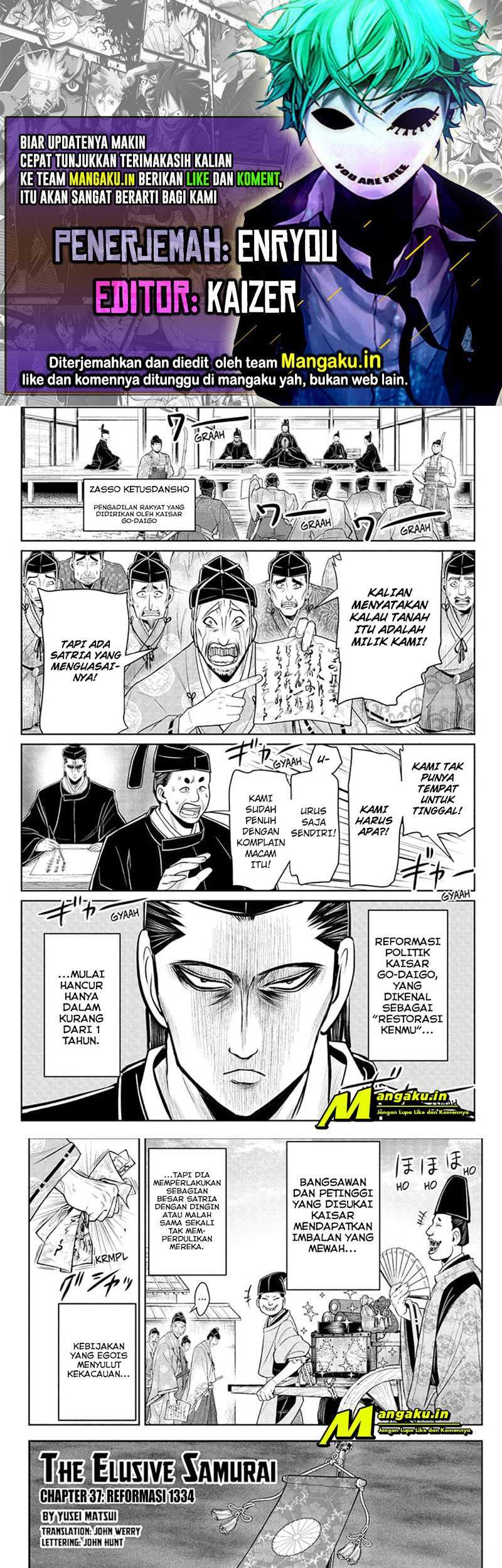 The Elusive Samurai Bab 37 halaman 1