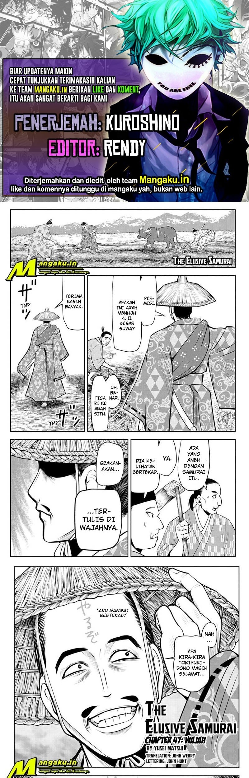 The Elusive Samurai Bab 47 halaman 1
