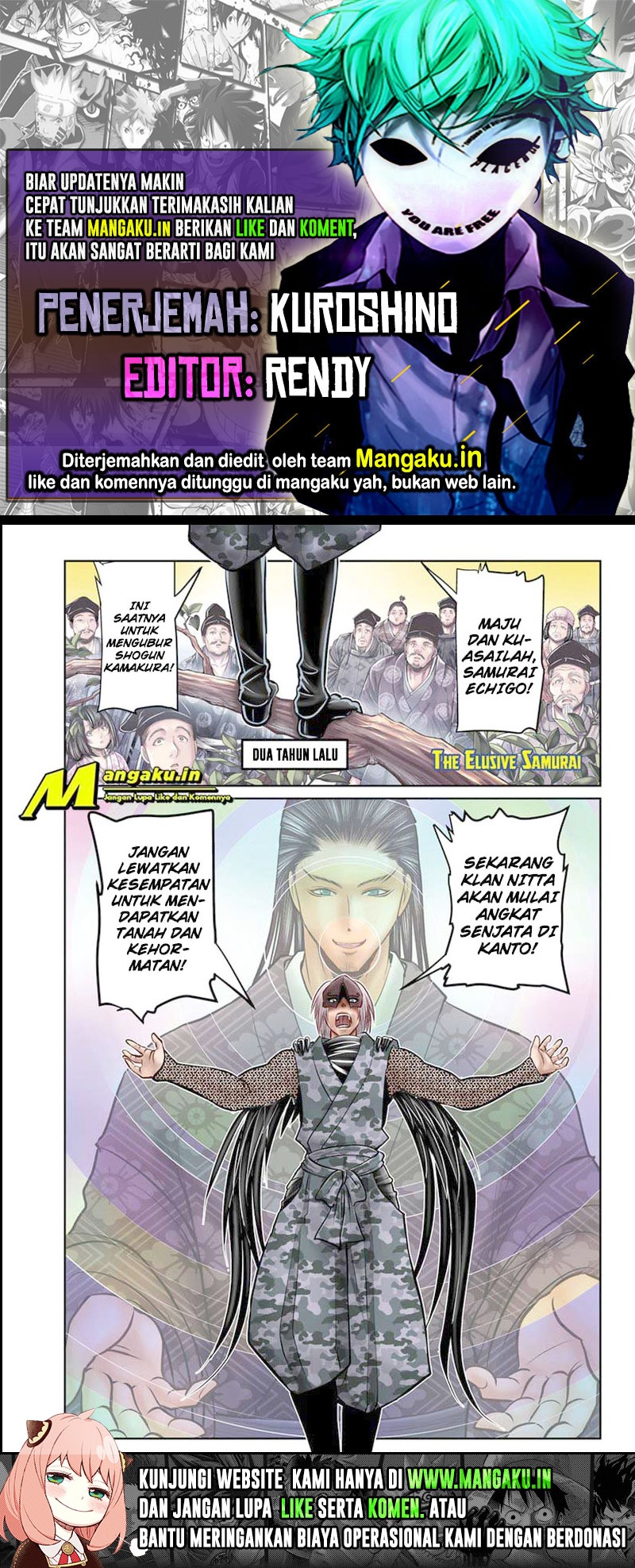 The Elusive Samurai Bab 48 halaman 1
