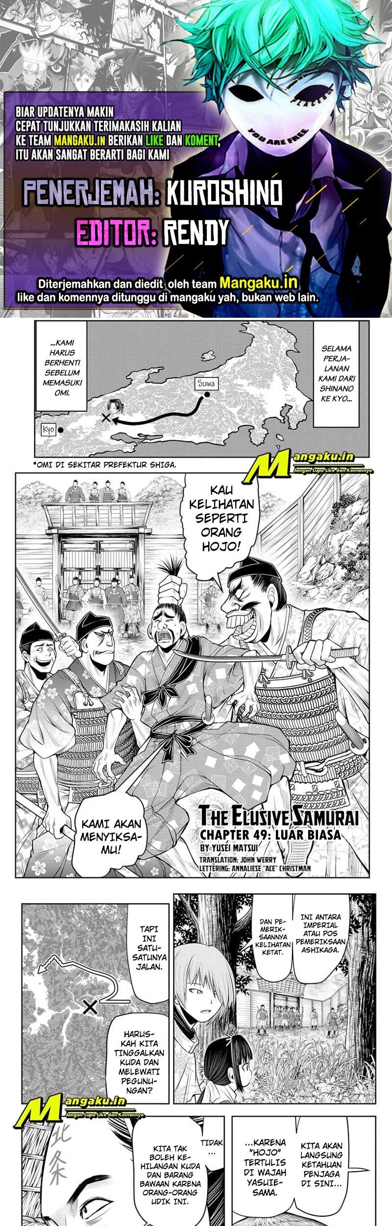 The Elusive Samurai Bab 49 halaman 1