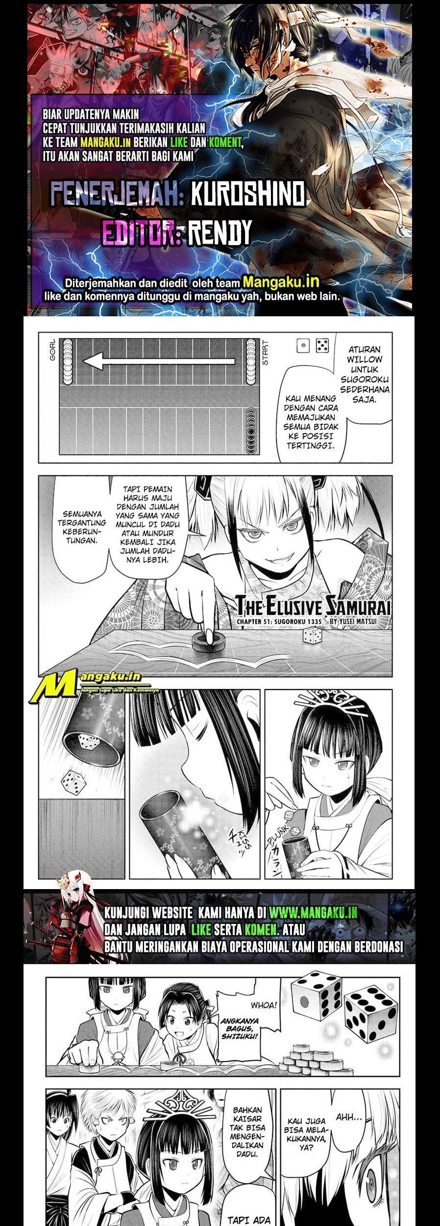 The Elusive Samurai chapter 51 halaman 1