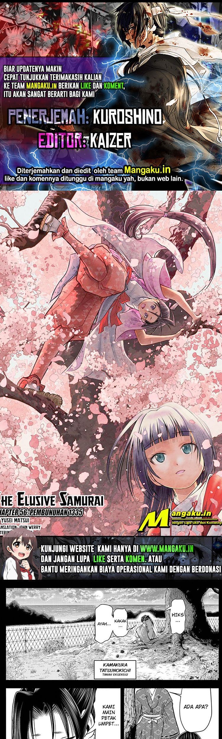 The Elusive Samurai chapter 56 halaman 1
