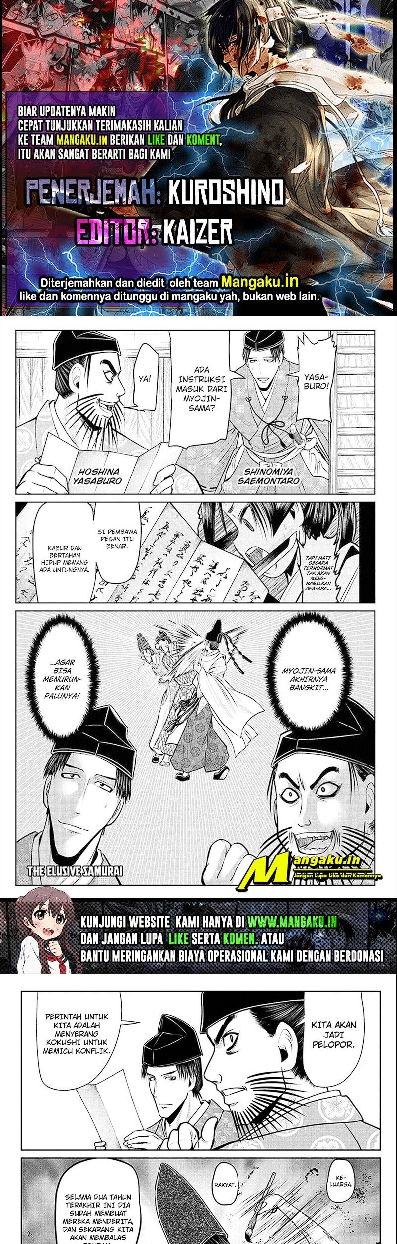 The Elusive Samurai chapter 61 halaman 1