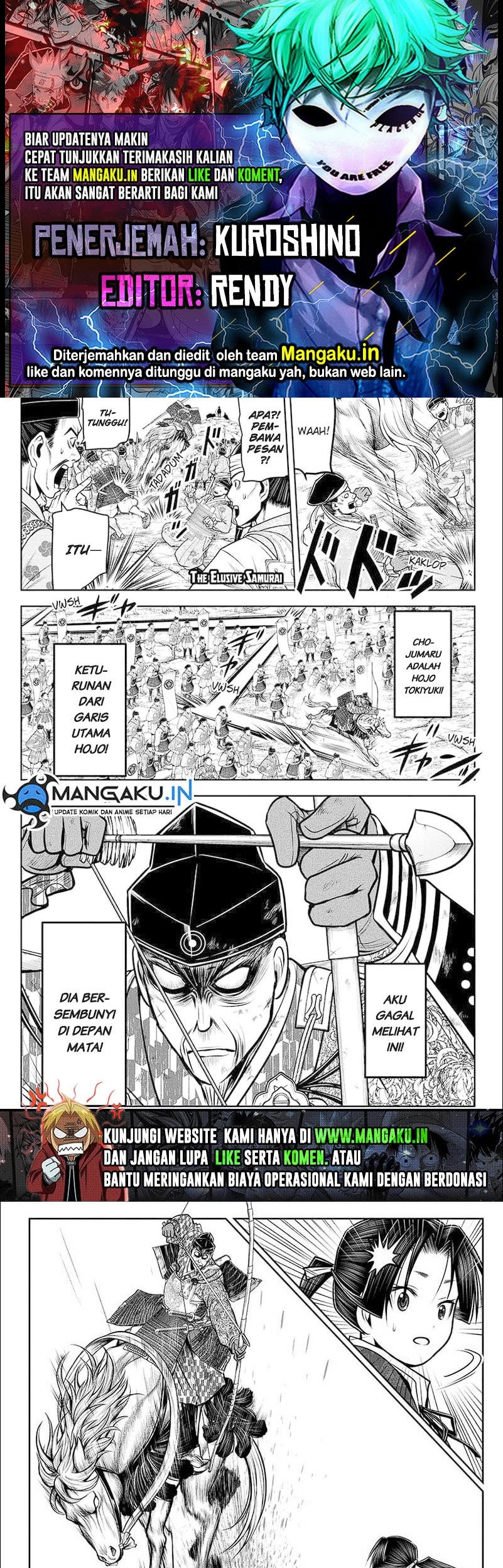 The Elusive Samurai Bab 71 halaman 1