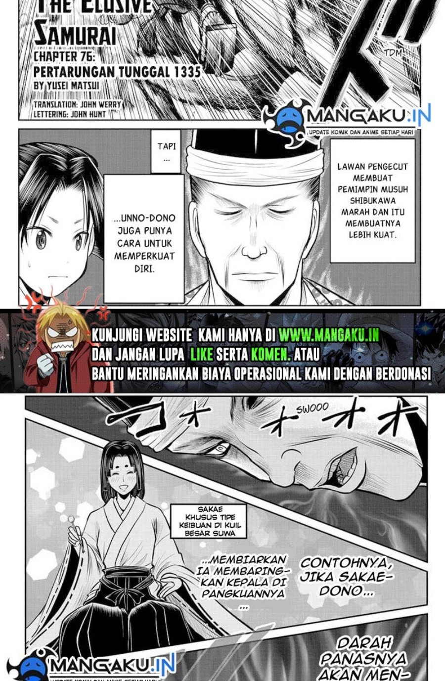 The Elusive Samurai Bab 76 halaman 2
