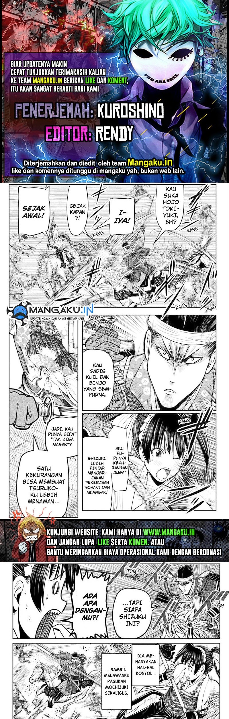 The Elusive Samurai chapter 78 halaman 1
