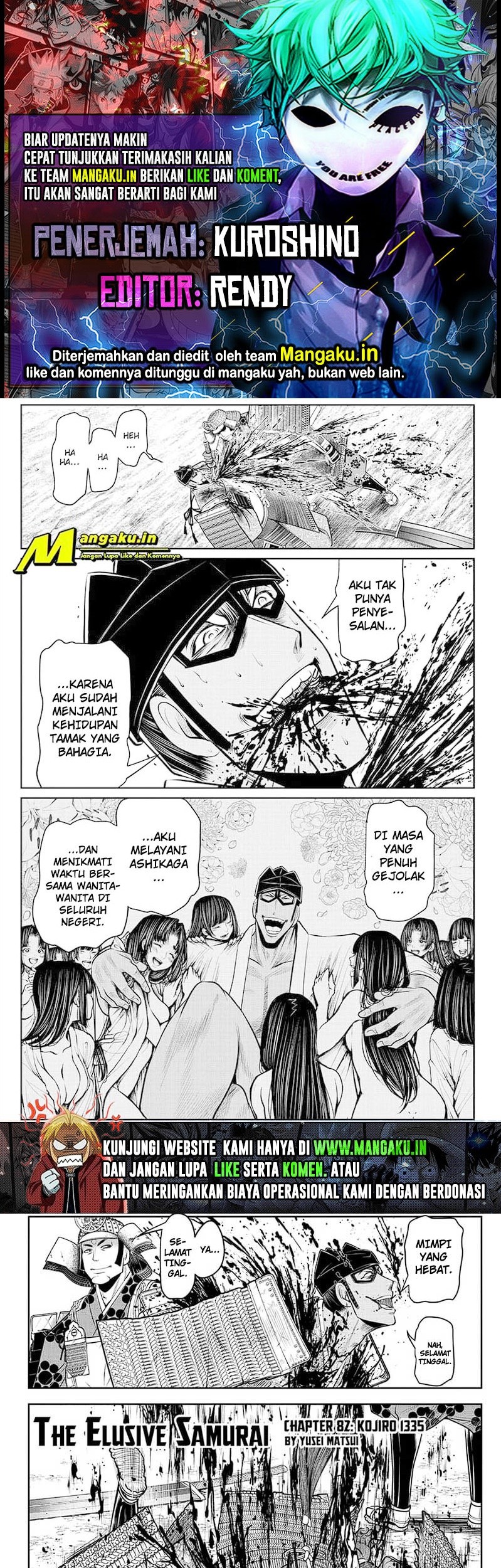 The Elusive Samurai chapter 82 halaman 1