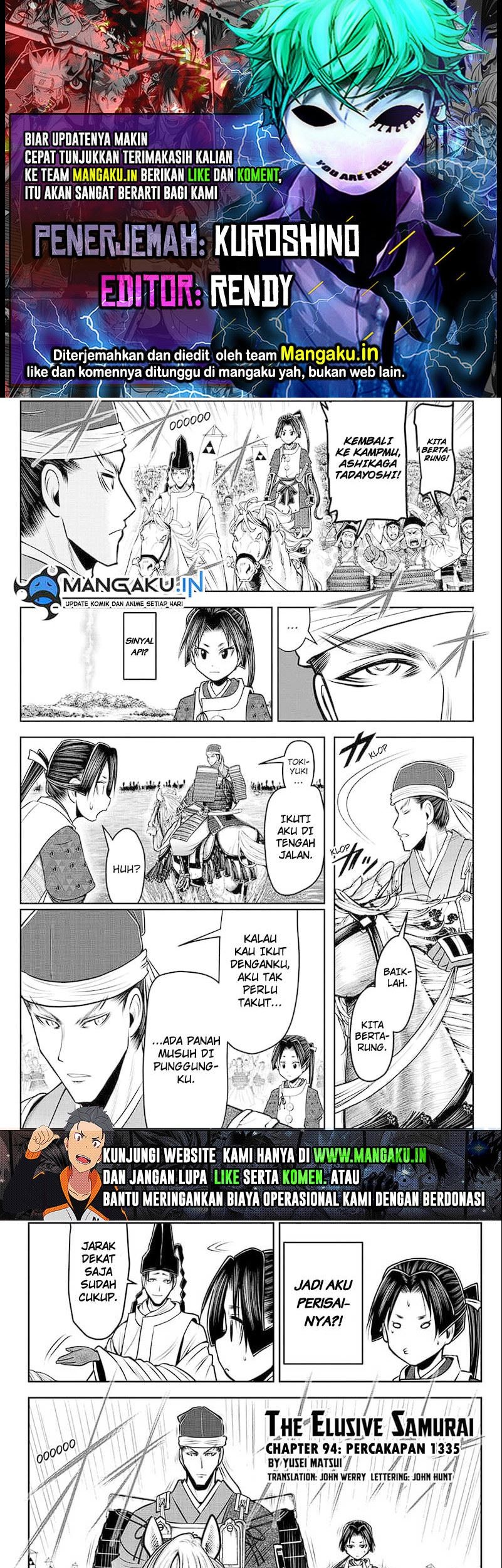 The Elusive Samurai chapter 94 halaman 1