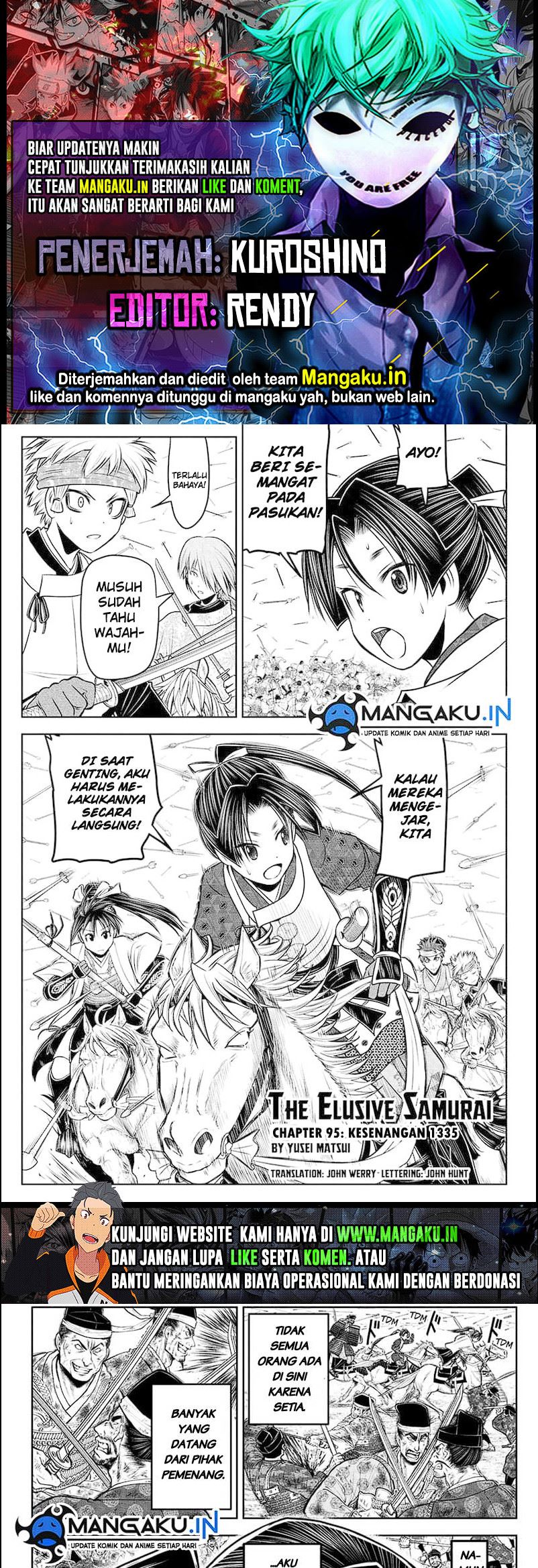 The Elusive Samurai chapter 95 halaman 1