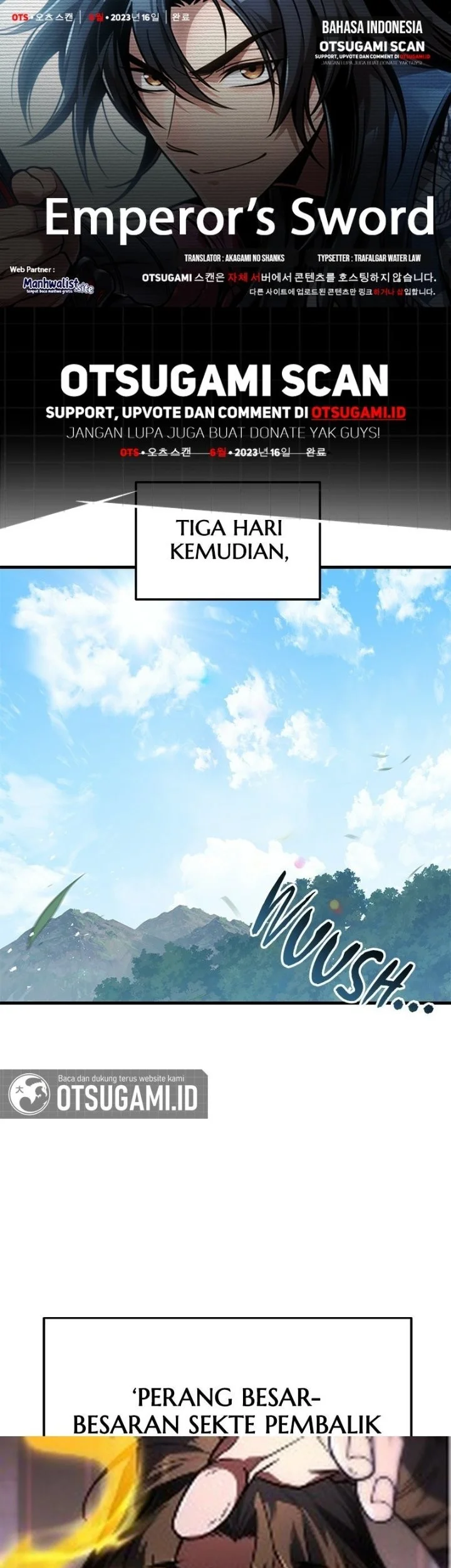 The Emperor’s Sword chapter 103 halaman 1