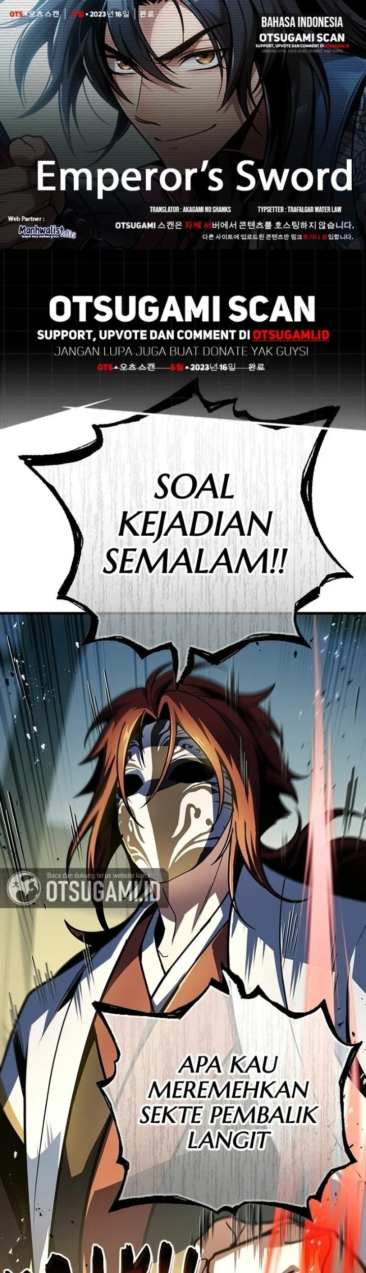 The Emperor’s Sword Bab 104 halaman 1