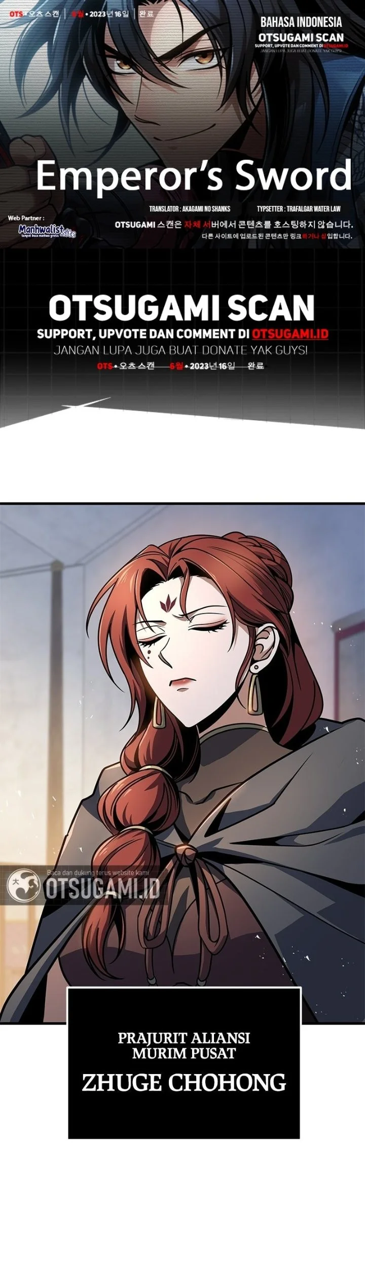 The Emperor’s Sword chapter 110 halaman 1