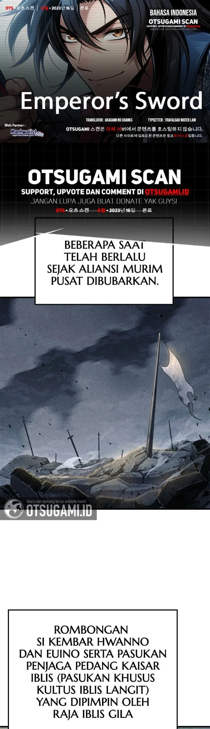 The Emperor’s Sword chapter 111 halaman 1