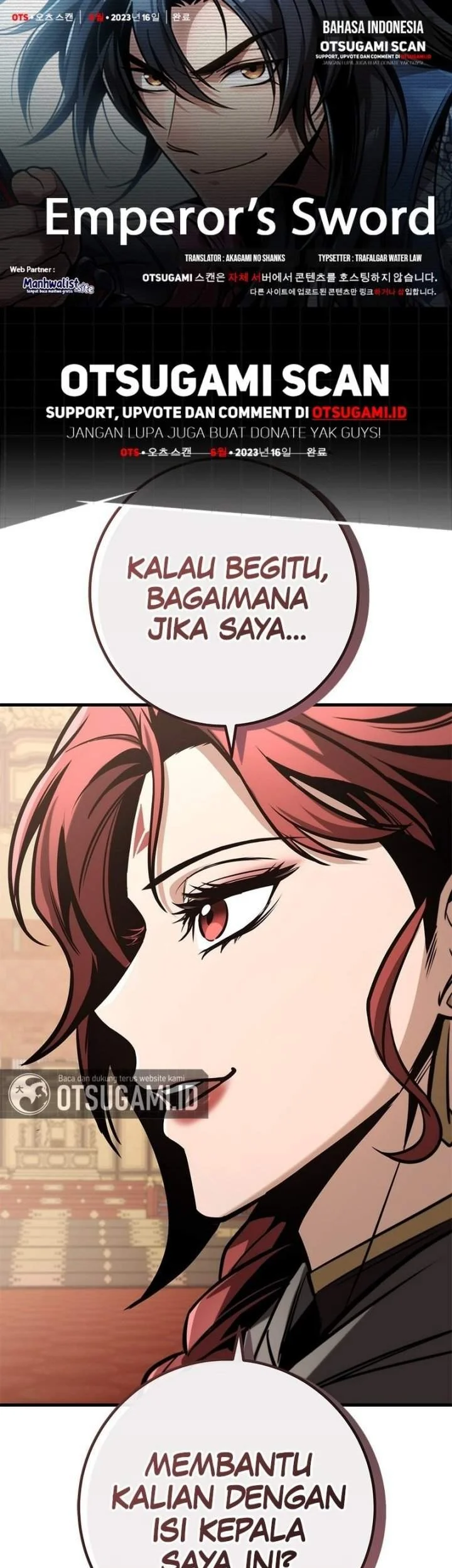 The Emperor’s Sword chapter 87 halaman 1