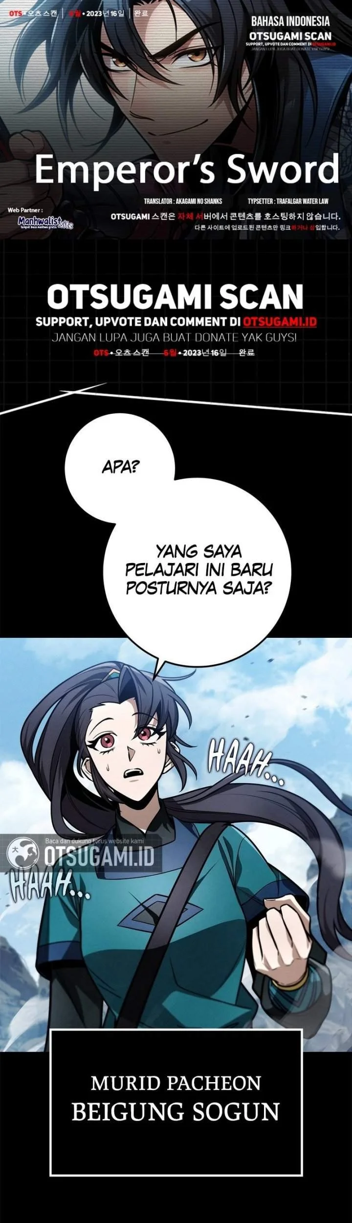 The Emperor’s Sword chapter 89 halaman 1