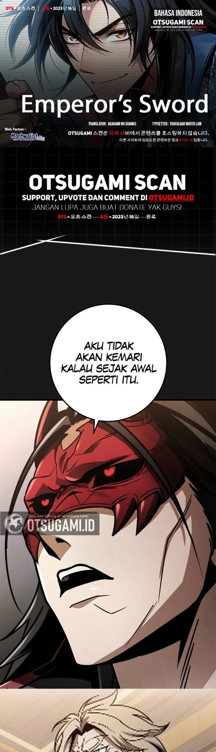 The Emperor’s Sword chapter 90 halaman 1