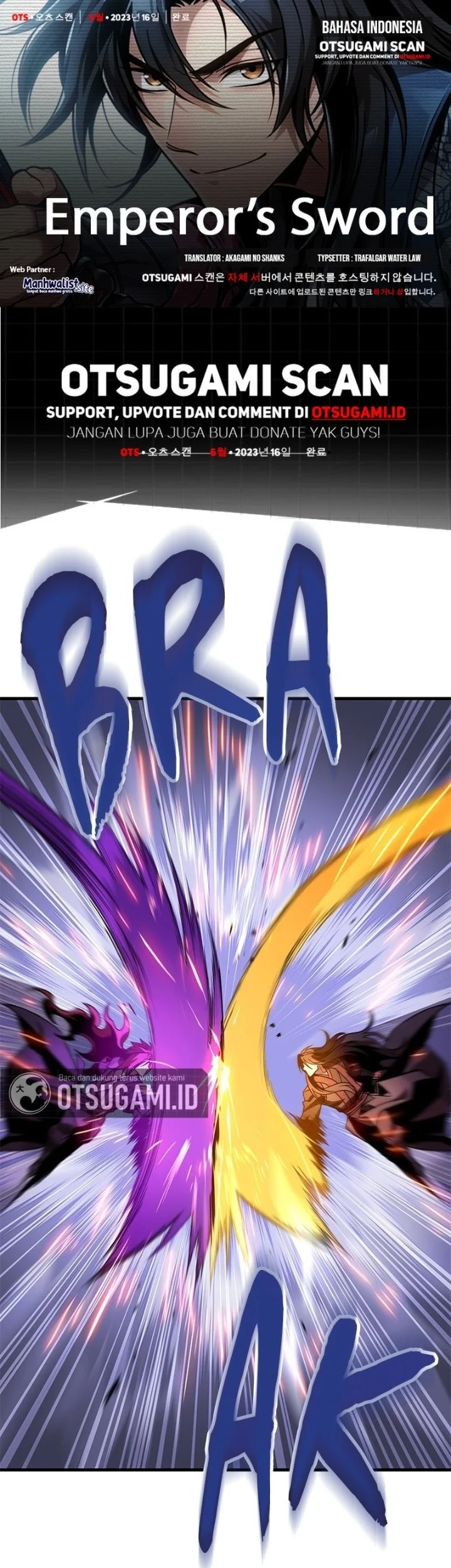 The Emperor’s Sword chapter 91 halaman 1