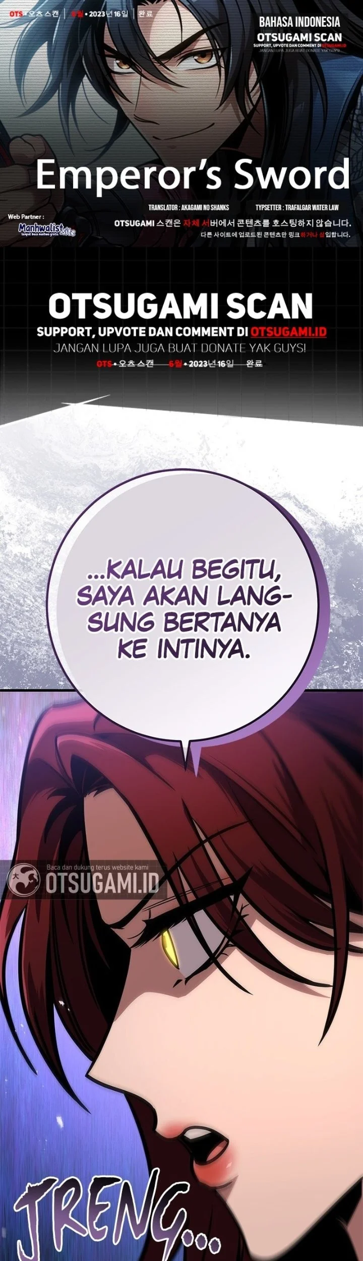The Emperor’s Sword chapter 93 halaman 1