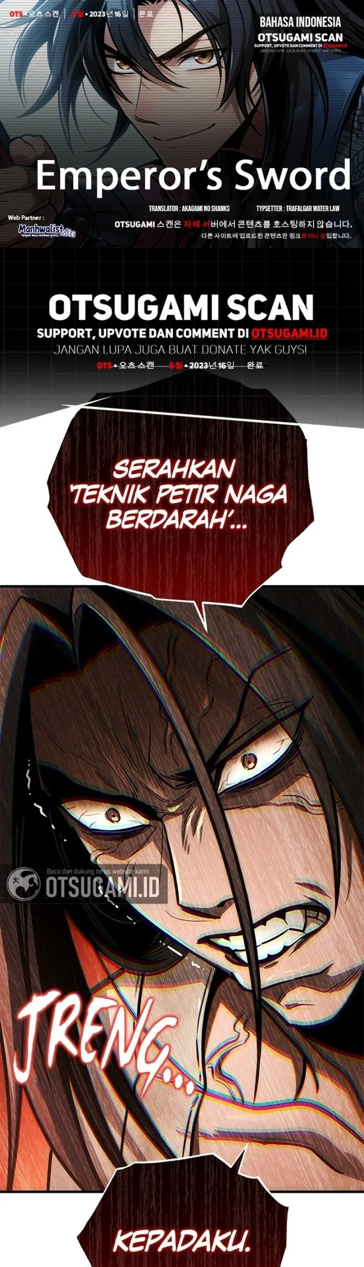 The Emperor’s Sword chapter 96 halaman 1