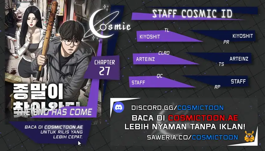 The End Has Come Bab 27 halaman 1