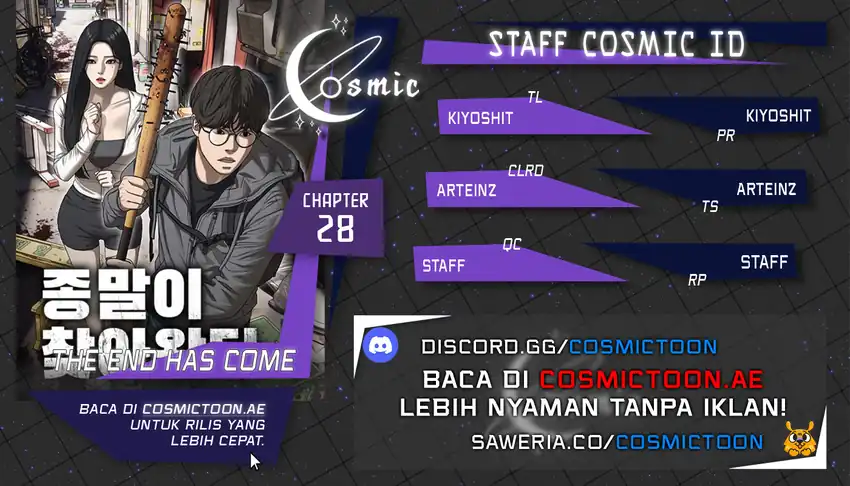 The End Has Come Bab 28 halaman 1