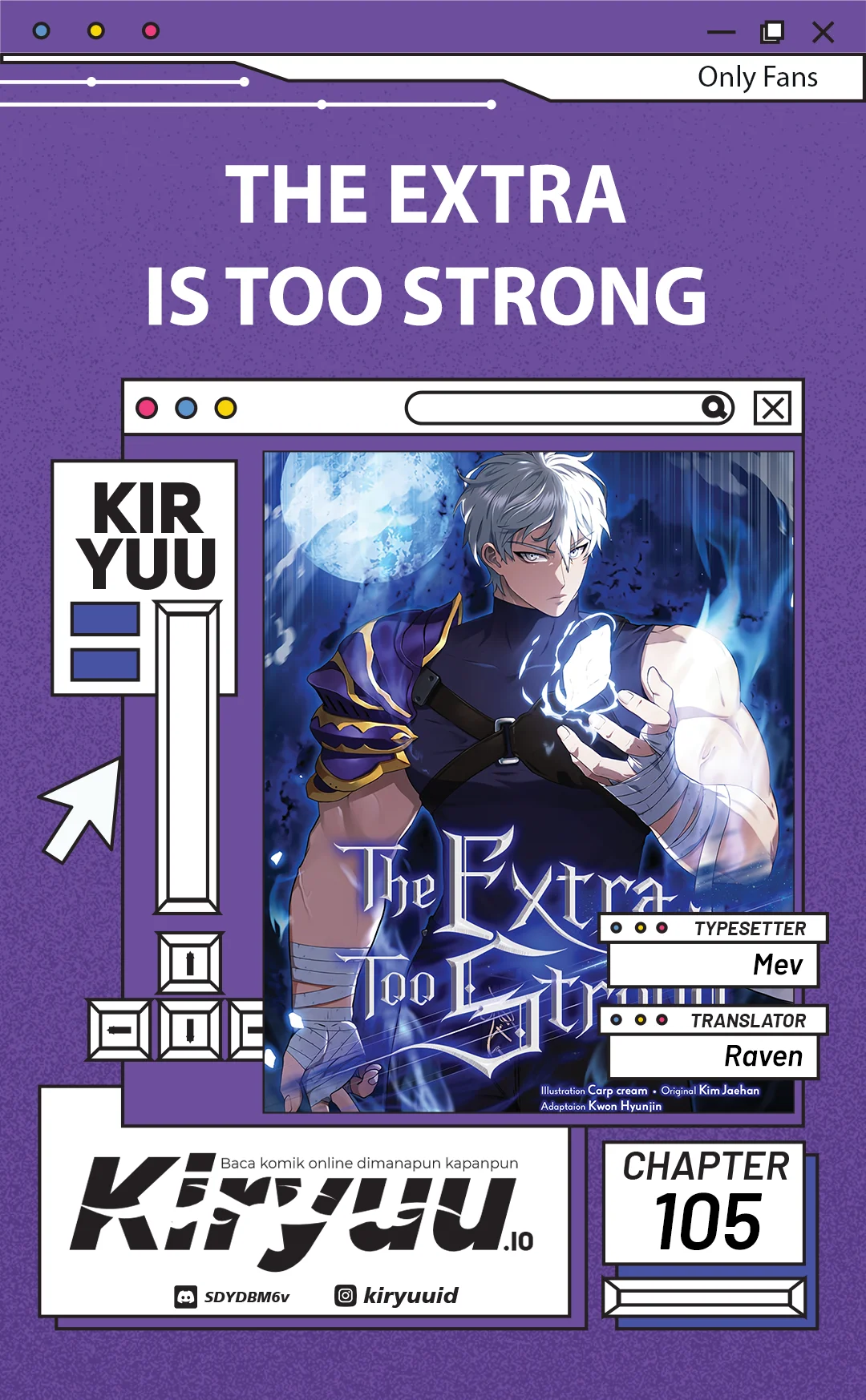 The Extra is Too Strong chapter 105 halaman 1