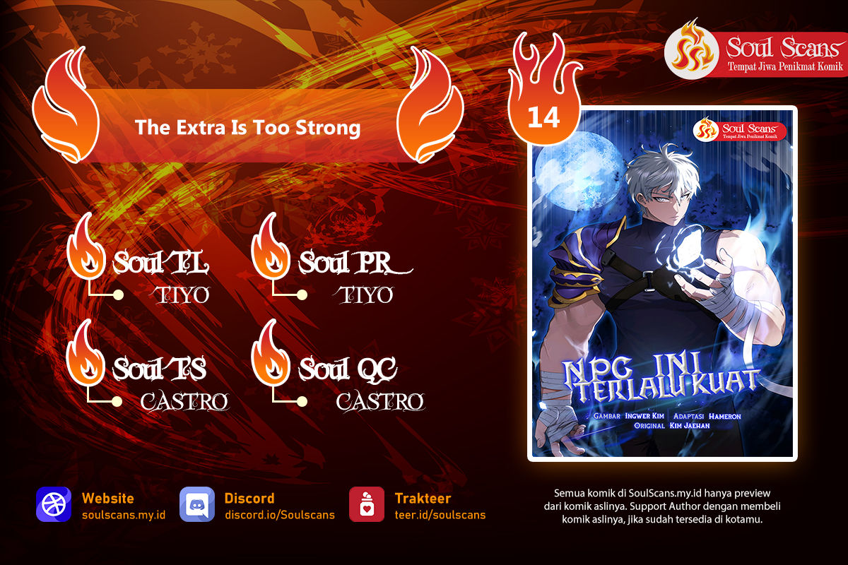 The Extra is Too Strong chapter 14 halaman 1