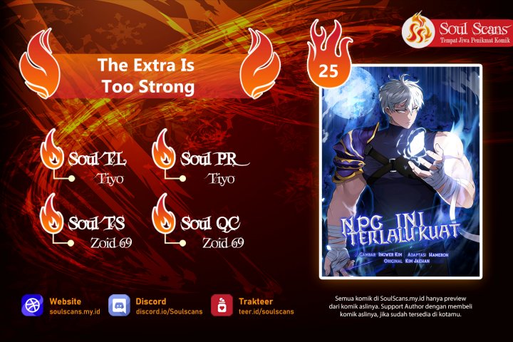 The Extra is Too Strong chapter 25 halaman 1