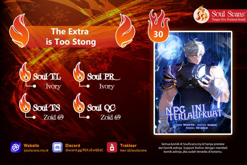 The Extra is Too Strong chapter 30 halaman 1
