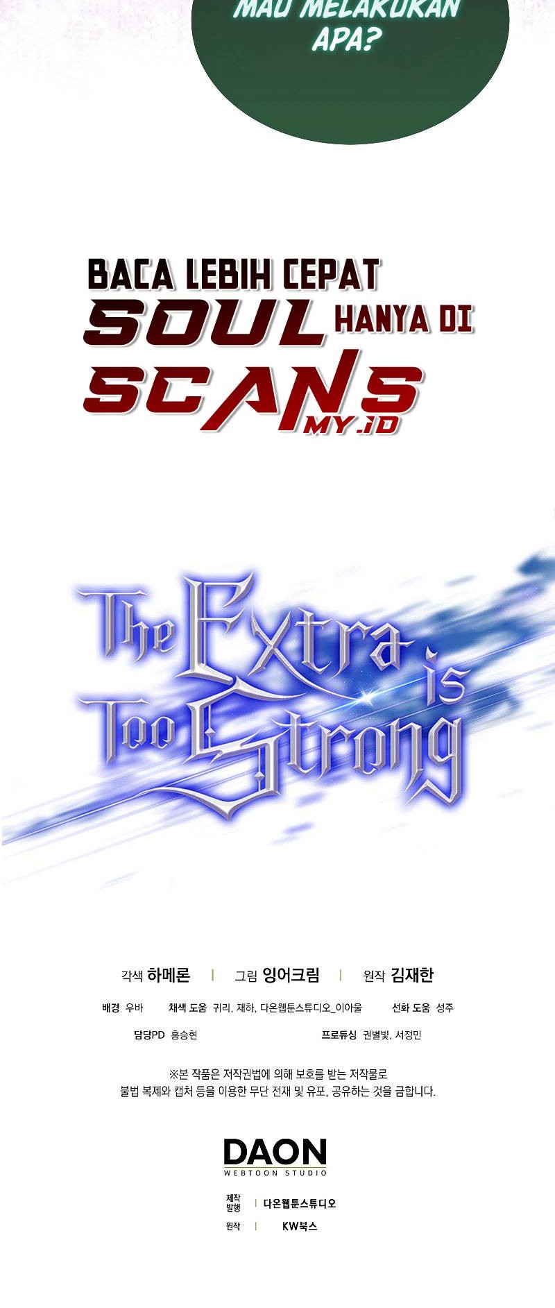 The Extra is Too Strong chapter 30 halaman 69