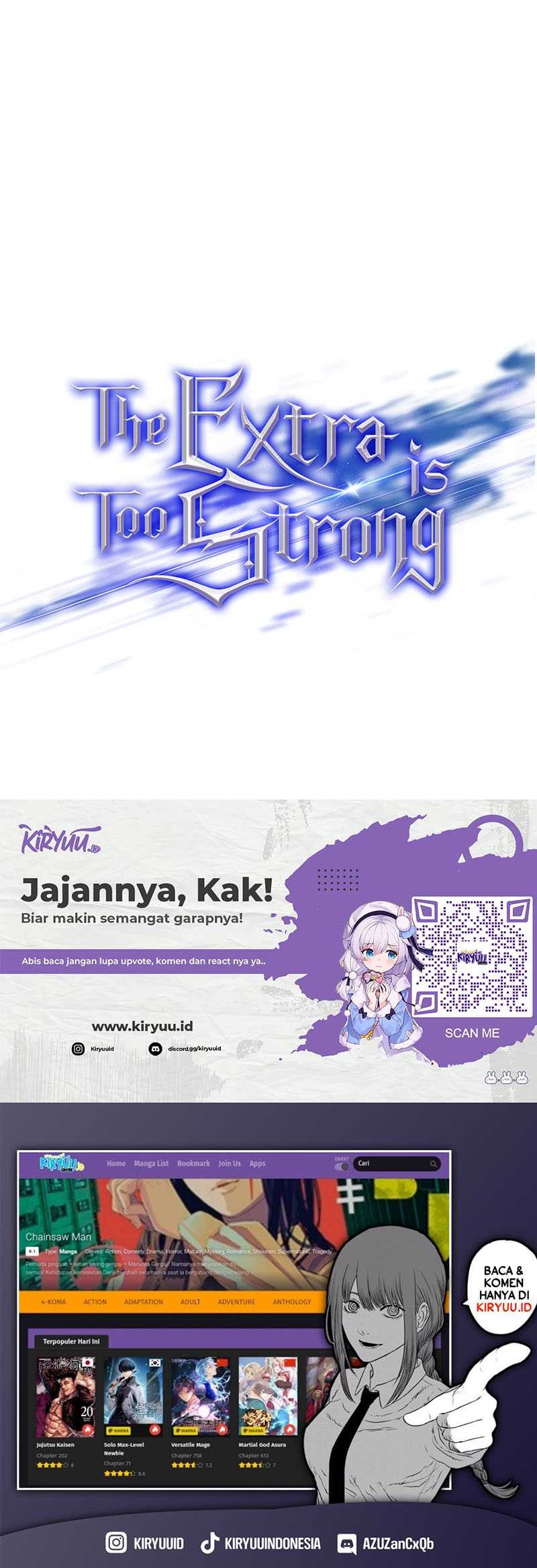 The Extra is Too Strong chapter 33 halaman 61